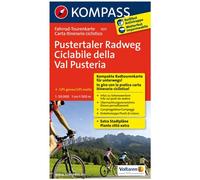 Kompass Carta N.7017: Ciclabile della Val Pusteria 1:50.000