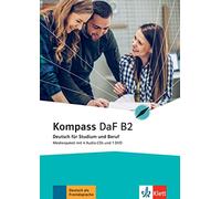 Kompass daf b2 - pack cd - dvd: Medienpaket (4 Audio-CDs + DVD)