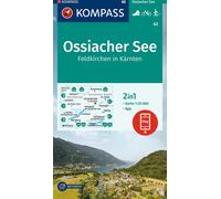 KOMPASS KOMPASS Wanderkarte 62 Ossiacher See, Feldkirchen in Kärnten (Paperback)