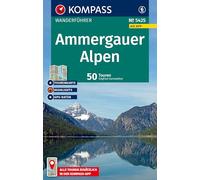 KOMPASS Wanderführer Ammergauer Alpen, 50 Touren mit Extra-Tourenkarte: mit Touren und GPS-Daten in der KOMPASS-App: 5425