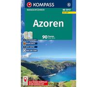 KOMPASS Wanderführer Azoren, 90 Touren mit Extra-Tourenkarte: mit Touren und GPS-Daten in der KOMPASS-App: 5917