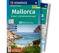 KOMPASS Wanderführer Mallorca Strand- und Küstenwanderungen, 35 Touren mit Extra-Tourenkarte: mit Touren und GPS-Daten in der KOMPASS-App: 5899