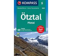 KOMPASS Wanderführer Ötztal, Pitztal, 60 Touren mit Extra-Tourenkarte: GPS-Daten zum Download: 5630