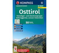 KOMPASS Wanderführer Osttirol, Venediger- und Glocknergruppe, Defereggental, Lienzer Dolomiten, 50 Touren mit Extra-Tourenkarte: GPS-Daten zum Download: 5620