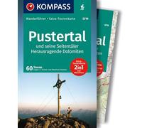 KOMPASS Wanderführer Pustertal und seine Seitentäler, Herausragende Dolomiten, 60 Touren mit Extra-Tourenkarte: GPS-Daten zum Download: 5719