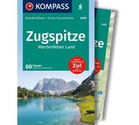 KOMPASS Wanderführer Zugspitze, Werdenfelser Land, 60 Touren mit Extra-Tourenkarte: GPS-Daten zum Download: 5429