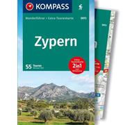KOMPASS Wanderführer Zypern, 55 Touren mit Extra-Tourenkarte: GPS-Daten zum Download: 5973