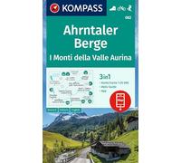 KOMPASS Wanderkarte 082 Ahrntaler Berge / I Monti della Valle Aurina 1:25.000: 3in1 Wanderkarte mit Aktiv Guide inklusive Karte zur offline Verwendung in der KOMPASS-App. Fahrradfahren. Skitouren.