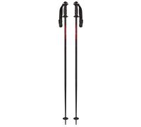 Komperdell - Borraccia per bastoncini da sci - Alpine Schnapspole in Alluminio - Taglia 120 cm - Nero