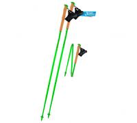 Komperdell - Carbon FXP Team Green Foldable - Bastoncini per trail running 135 cm verde