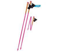 Komperdell - Carbon FXP Team Pink Foldable - Bastoncini per trail running 135 cm rosa