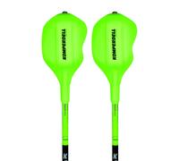 Komperdell Nationalteam Carbon Slalom Poles Verde,Nero 120 cm