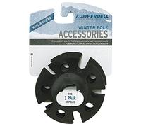 Komperdell Vario Winter Teller extragross Stock di, Nero, One Size, 912, Vario Winter Piatto Extra Grande