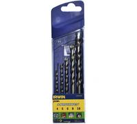 KOMPLET WIERTEŁ DO BETONU MASONRY 5 SZTUK 4-10MM - I-10501892