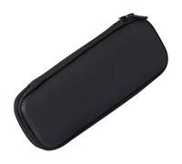 KOMUNJ 1 astuccio portatile per pennelli da trucco, borsa per pennelli da trucco, astuccio unisex, supporto per pennelli da viaggio, borsa per cosmetici, organizer per pennelli, Nero , Fashion