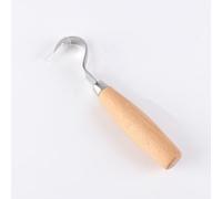 KOMUNJ Coltello a gancio, per intagliare il legno, per intagliare il legno, per lavori di legno, singhiozzo, intaglio a mano, strumento per la lavorazione del legno fai da te