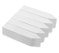 KOMUNJ Targhette per piante, 200 pezzi, in plastica, per l'asilo, vaso, piante da giardino, etichette (10 x 2 cm)