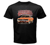 KOMYLA Colby The Dukes of Hazzard Logo Men's Black T Shirt Size S to 3XL Black 3XL