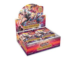 Konami Yu-Gi-Oh! Wild Survivors - Espositore con 24 booster (versione tedesca)