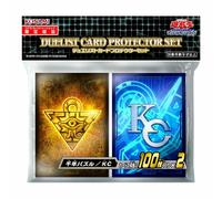 Konami/YuGiOh OCG Card Protector Sleeves Millennium Puzzle & KC 2x 100ct