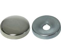 Koncreto Borchia Coprivite Conica mm 12 Pezzi 8 Ottone Nichelato - 308561
