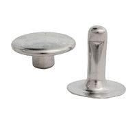 Koncreto Rivetto Nichelato Con Testa Maschio/Femmina N.36 Pz 50 In Blister.