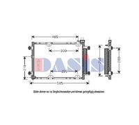 Condensatore Aria Condizionata Con Essicatore per Suzuki Grand Vitara II Di JT