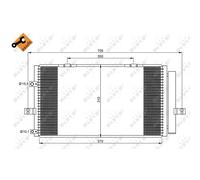 Kondensatore Per Climatizzatore Con Asciugatore EASY FIT Rover 75 RJ MG