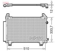 Kondensatore Per Climatizzatore Con Essiccatore ABAKUS Per Toyota Yaris 1.3 1.0