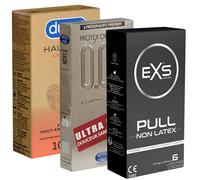 Kondomotheke® Preservativi senza lattice - confezione da 3 varietà (3F