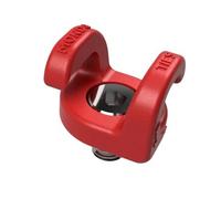 Kondor Blue Clip di gestione dei cavi per telecamere (1/4"-20) Rosso cardinale 10 pezzi