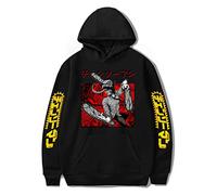 KONDZ 2022 Chainsaw Man Anime Hoodies con Cappuccio Autunno Inverno con Felpe con Cappuccio A Braccio Lungo con Felpa con Maglione Morbido Maglione Caldo Femmini
