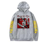 KONDZ 2022 Chainsaw Man Anime Hoodies con Cappuccio Autunno Inverno con Felpe con Cappuccio A Braccio Lungo con Felpa con Maglione Morbido Maglione Caldo Femmini