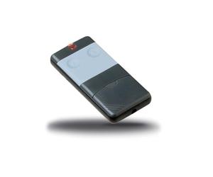 KONELCO S.p.A. Cardin S435 Tx2 Radiocomando a 2 canali, telecomando rolling code, telecomando apricancello 433,92 Mhz, telecomando cancello 2 pulsanti, nero e grigio, Made in Italy