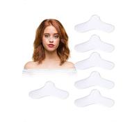 KONFEN 6 Pezzi Cuscinetti Nasali CPAP, Cuscinetti Nasali in Gel CPAP, Protezione Nasale in Silicone Per Maschera, Morbidi e Confortevoli, CPAP-Accessori, Ritagliabile, 3.5 × 10 CM