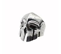 KONFEN Anello Donna Uomo Argento, Anello Teschio Spartano Anelli Regolabile, Aperto Anello Mignolo Donna Anello Pollice Retro Vichingo Anelli per Uomo Ragazza, Gioielleria Regalo di Compleanno