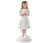 Konfirmation / Kommunion Statuetta con Bambina Ragazza Che Prega per Comunione CRESIMA 9 cm bomboniere