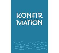 Konfirmation Meine Gäste - Modernes Erinnerungsbuch mit christlichem Fischsymbol: Hardcover Gästebuch für Jungen & Mädchen, 159 Seiten mit Platz für ... Worte, Stilvolles Geschenk zur Konfirmation