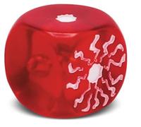 Konflikt 47 Rift Dice (singolo) di Warlord Games (rosso)
