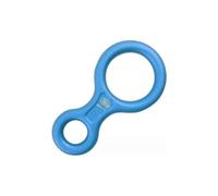 Kong. 8 Classic - Discensore in Alluminio. Controllo Fluido della Discesa. Per Corde 9-12mm. Leggero e Resistente. Made in Italy. Certificato EN 15151-2 UIAA. Peso 110g. Blu.