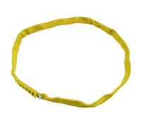 KONG - Anello in fettuccia nylon tubolare doppio Aro Bull 80 cm - Giallo