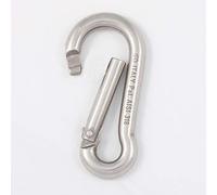 Kong Classic, Moschettone in Acciaio Inox, Lucido, 10 mm