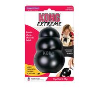Kong Classic XL, Nero - Masticabili IN Gomma Naturale per Cani Giocattoli
