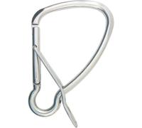 Kong. Gancio d'Attracco 201 in Acciaio Inox per Uso Nautico. Permette di Effettuare a Distanza l'Aggancio/Sgancio ad/da una Boa. Resistenza 2400 KN. Made in Italy. 550g. Argento.