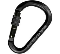 Kong HMS Classic Screw Sleeve. Moschettone in Alluminio con Ghiera a Vite. Sistema Keylock. Certificato EN 12275 ed EN 362. Arrampicata e Lavoro in Quota.
