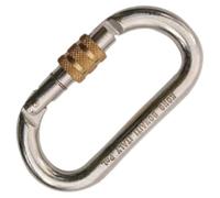 Kong Italy Moschettone Oval Steel Classic Long Thread