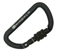 Kong Mini D Screw Moschettone Nero Connettore Carico Max 600kgs