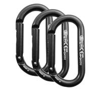 Kong. Oval Straight Gate. Moschettone in Alluminio ad Alta Resistenza. Sistema Keylock. CE EN 12275 UIAA. Per Arrampicata, Soccorso e Lavori in Quota. Peso 60g.
