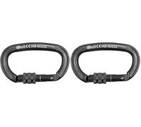 Kong. Ovalone Alu Screw Sleeve. Moschettone Ovale in alluminio con ampia apertura. Ghiera a vite e Sistema Keylock - Certificato CE EN 362, EN 12275, UIAA ed EAC. Made in Italy. Peso 72g. 1 Unità