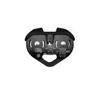 Kong Pamir Fast. Carrucola Professionale a Doppia puleggia per Parchi Avventura, Zipline e Paranchi. in Alluminio e Acciaio Inox. Made in Italy. EN 12278, 17109. 365g. Nero.